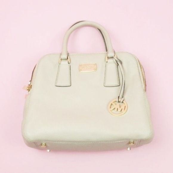 MICHAEL Michael Kors Handbags - Michael Kors Alexis Satchel Blush MD Leather